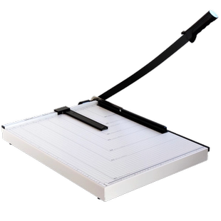 得力切纸机8014适用手动钢制裁纸刀刀片锋利加厚照片切刀机裁纸刀