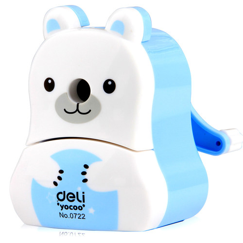 新品得力0722卷笔刀削笔器转笔刀 刨笔器削笔机铅笔刀 - 封面