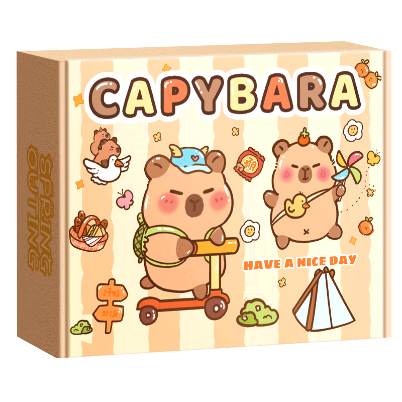 卡皮巴拉文具套装开学大礼包