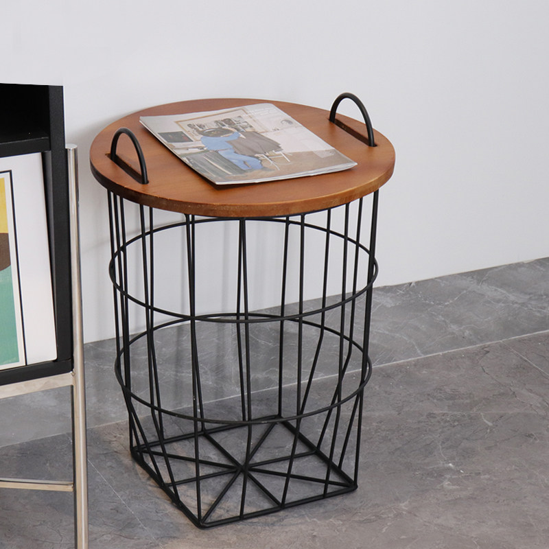 实木边几小茶几现代客厅沙发角几边柜储物茶几铁艺托盘圆形边桌,住宅家具,角几/边几,淘宝优惠券,粉丝福利购,淘宝优惠卷
