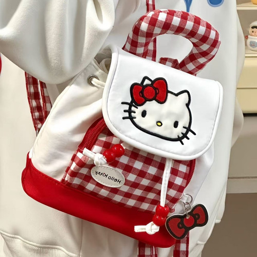 kt猫学院风双肩包背包卡通小书包
