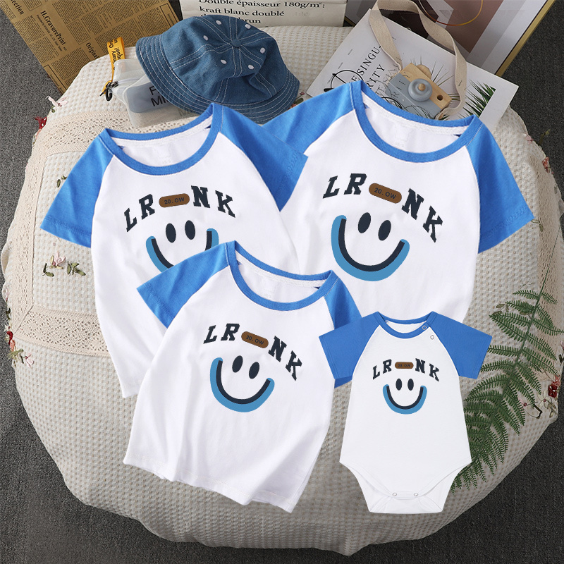 休闲一家三口男女通用