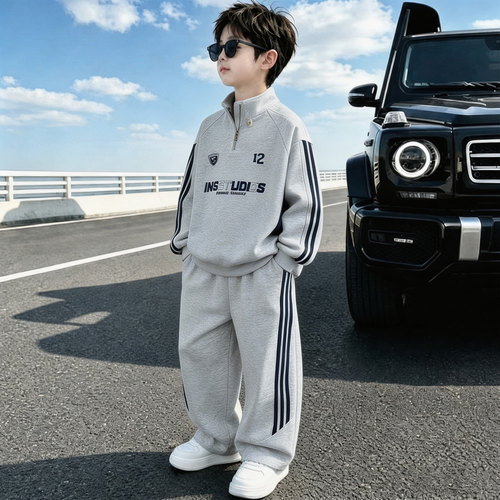 男童春秋套装2026新款