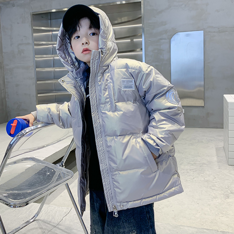 男童秋冬季羽绒服2025新款