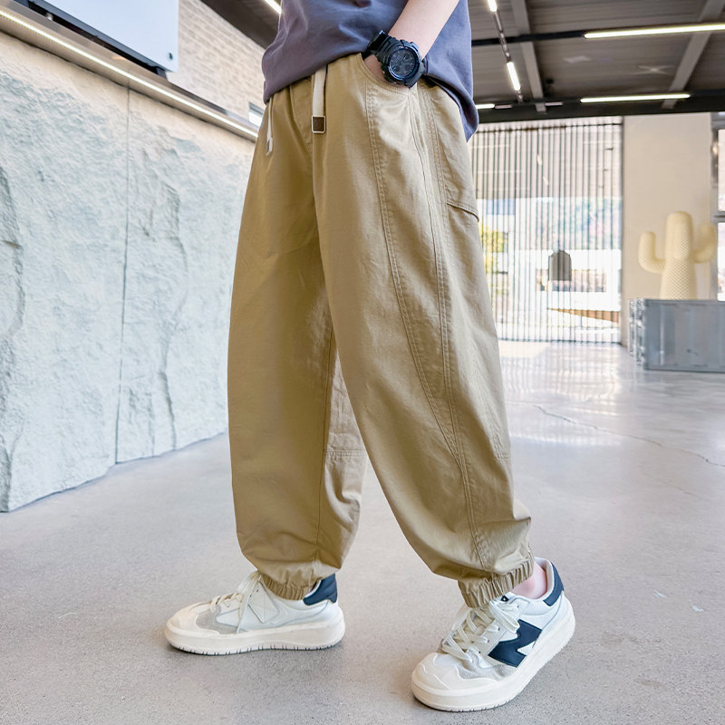 儿童装男童夏装防蚊裤2026新款夏天男孩夏款薄款裤子夏季大童休闲