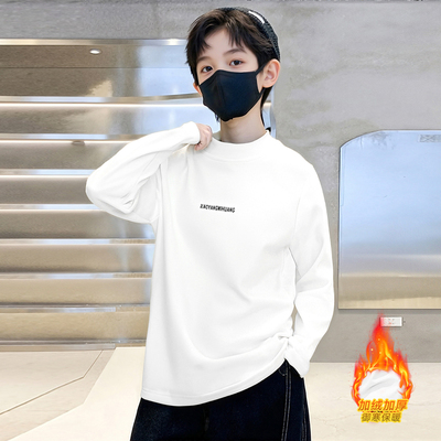 男童秋冬打底衫2025新款