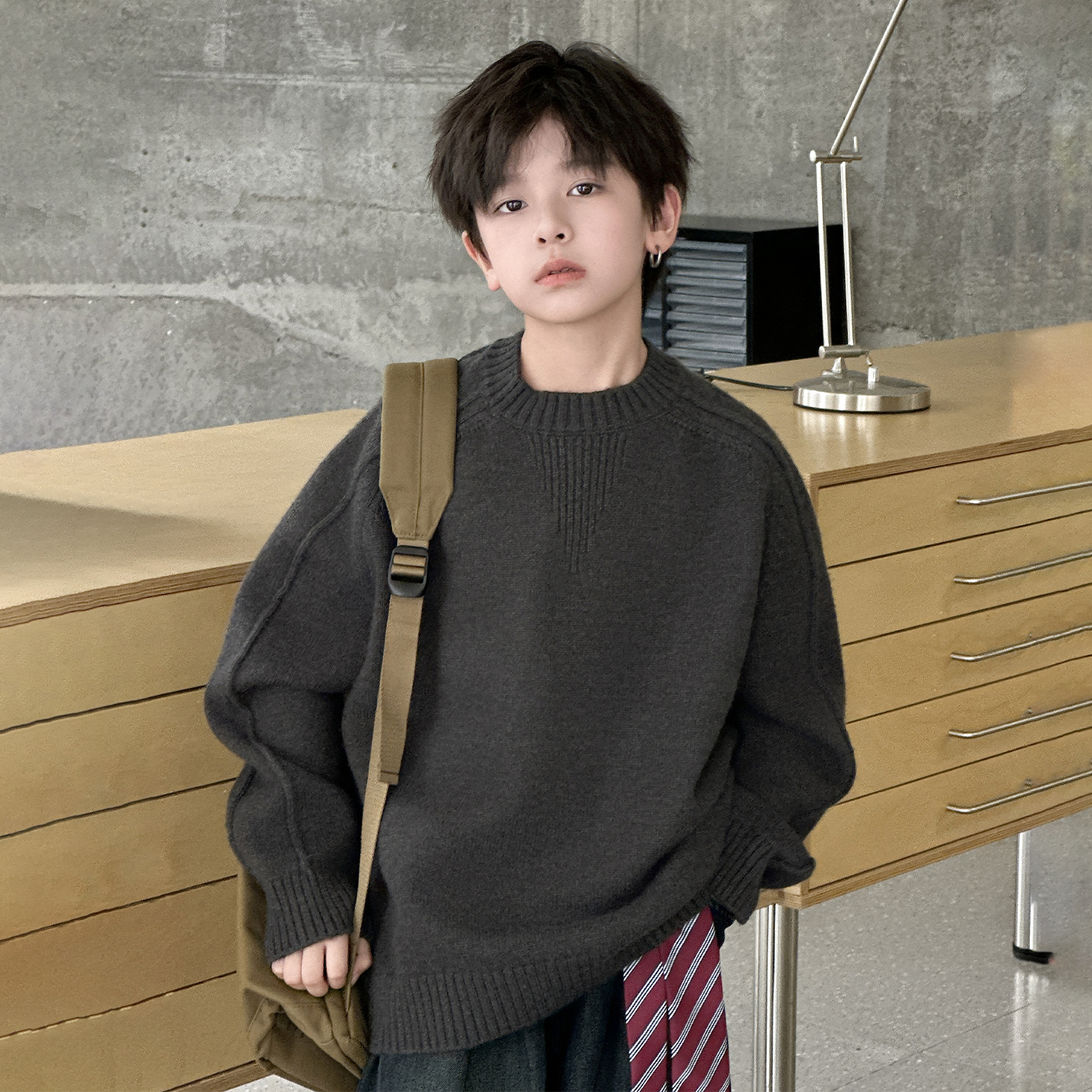 男童秋冬毛衣2025新款
