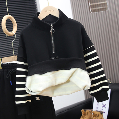 男童秋冬季卫衣2025新款