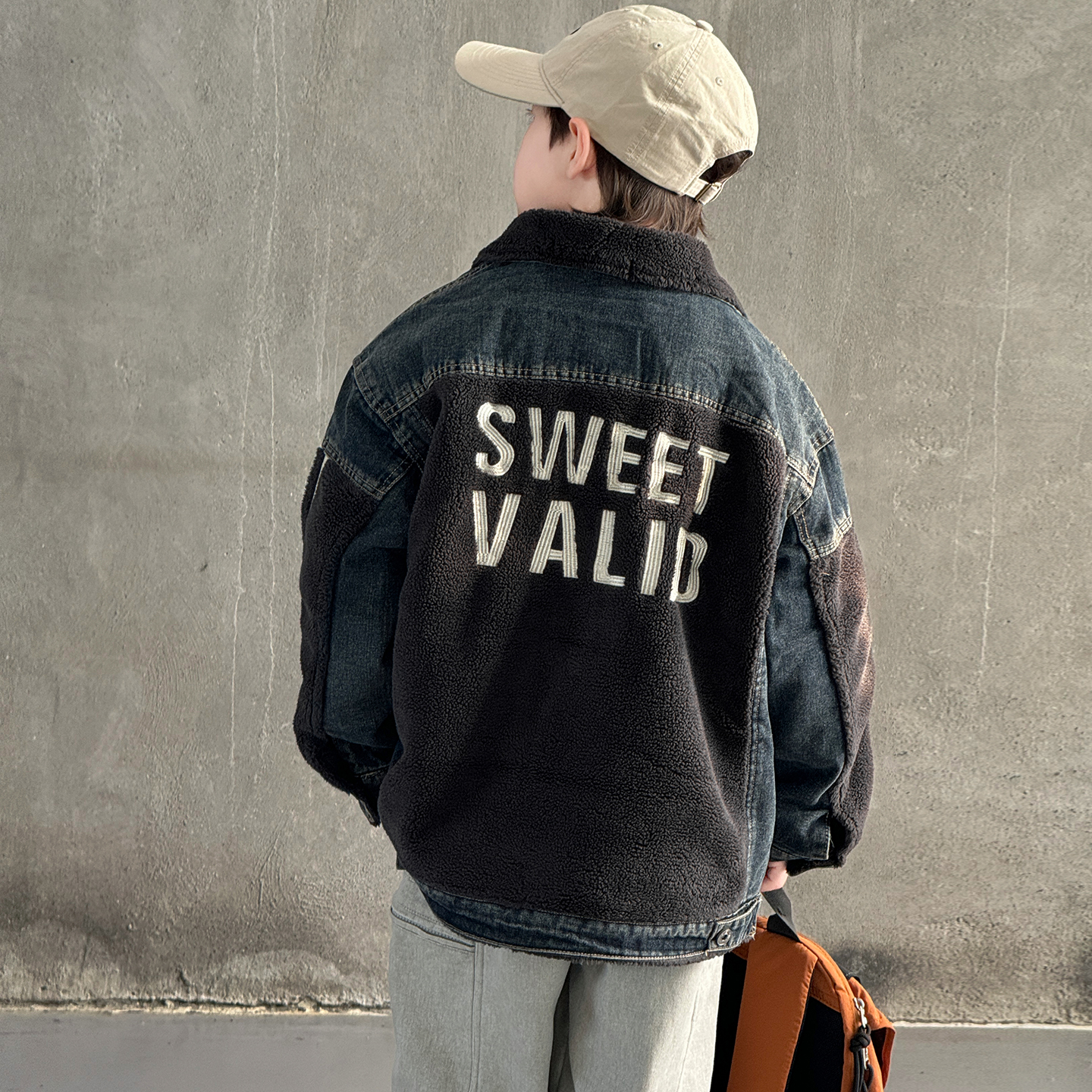 男童秋冬加绒毛毛衣2025新款