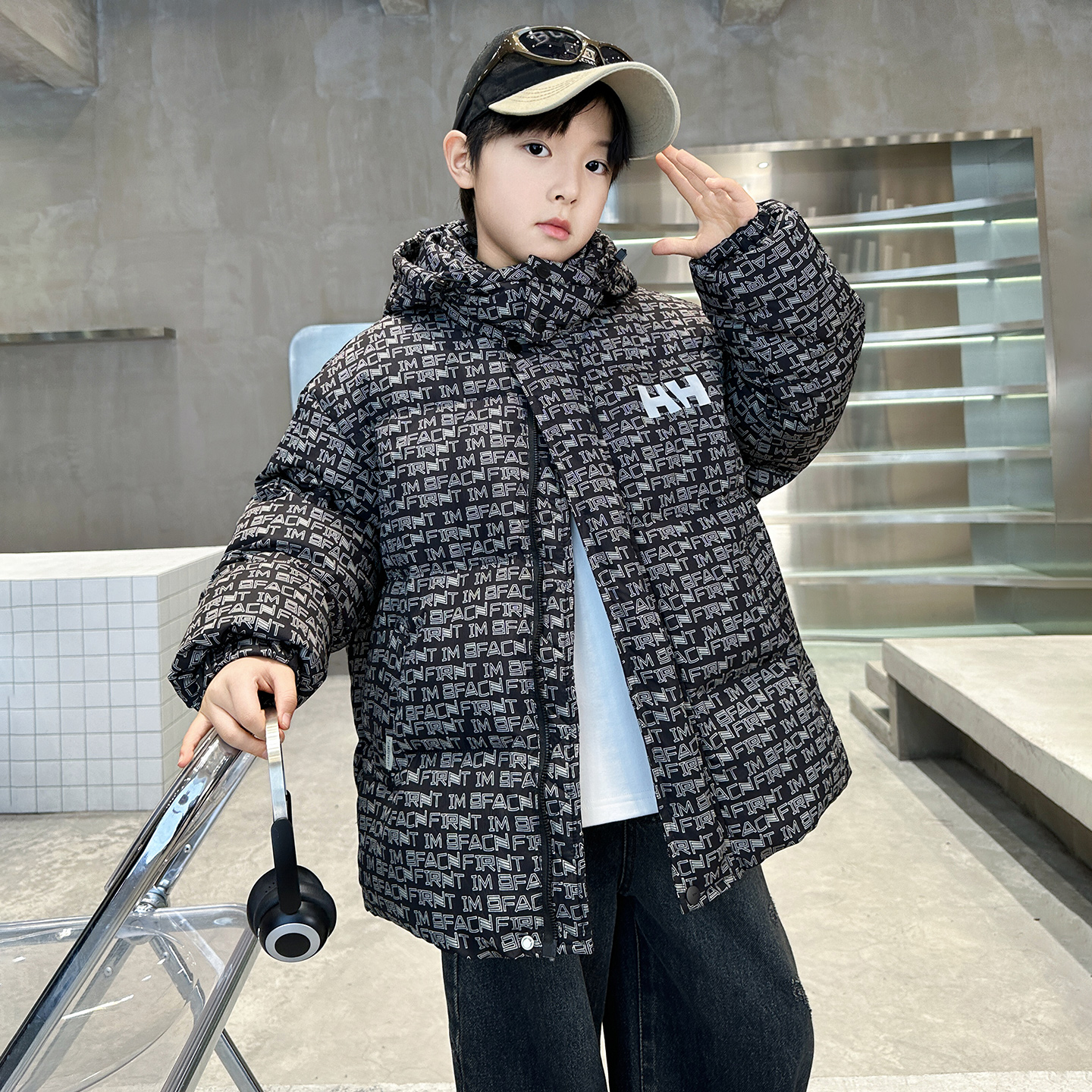 男童冬季羽绒服2025新款