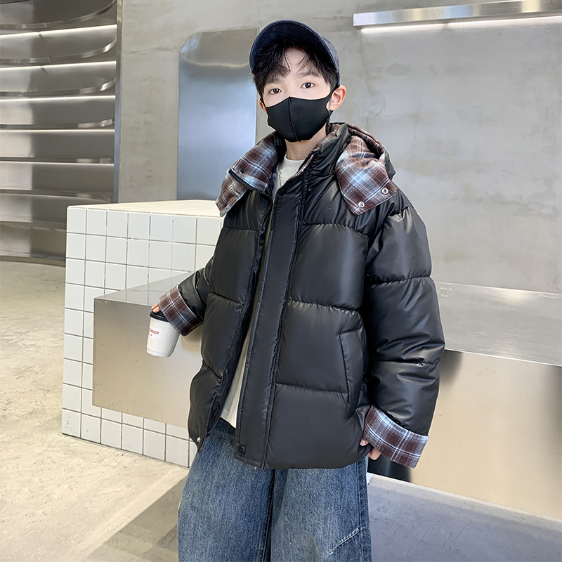 男童秋冬棉袄2025新款