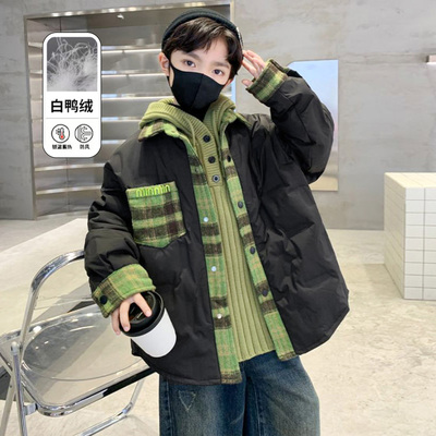 男童冬季羽绒服2025新款