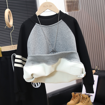 男童秋冬季卫衣2025新款