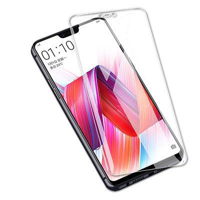 适用OPPO R15梦镜版钢化膜R15星云版全屏PACM00/PACT00手机钻石膜PAAT00/PAAM00高清抗指纹护眼防蓝光防爆屏