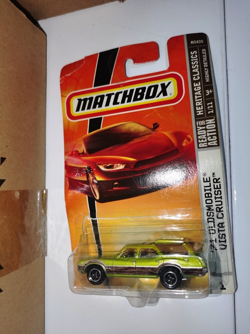 Matchbox火柴盒 MB515雪佛兰科尔维特敞篷车 08年泰产盒脱胶-封面