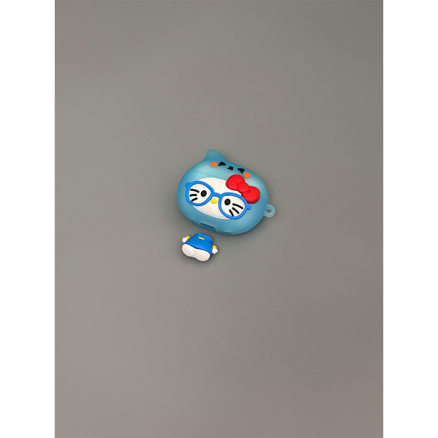 新款可爱戴眼镜酷儿猫咪适用AirPods4代耳机壳苹果AirPodsPro3代无线蓝牙1/2/3代软硅胶Pro2代防摔Pro三代女