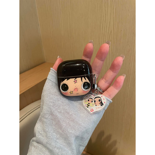 卡通超火人气可爱小玉yuy适用华为freeclip2代耳机壳软freeclip耳夹保护套6i女款se2/se3防摔壳耳夹二代新款