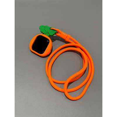 ins胡萝卜适用苹果手表s11代防摔套iwatchs9876硅胶表盘s10保护壳