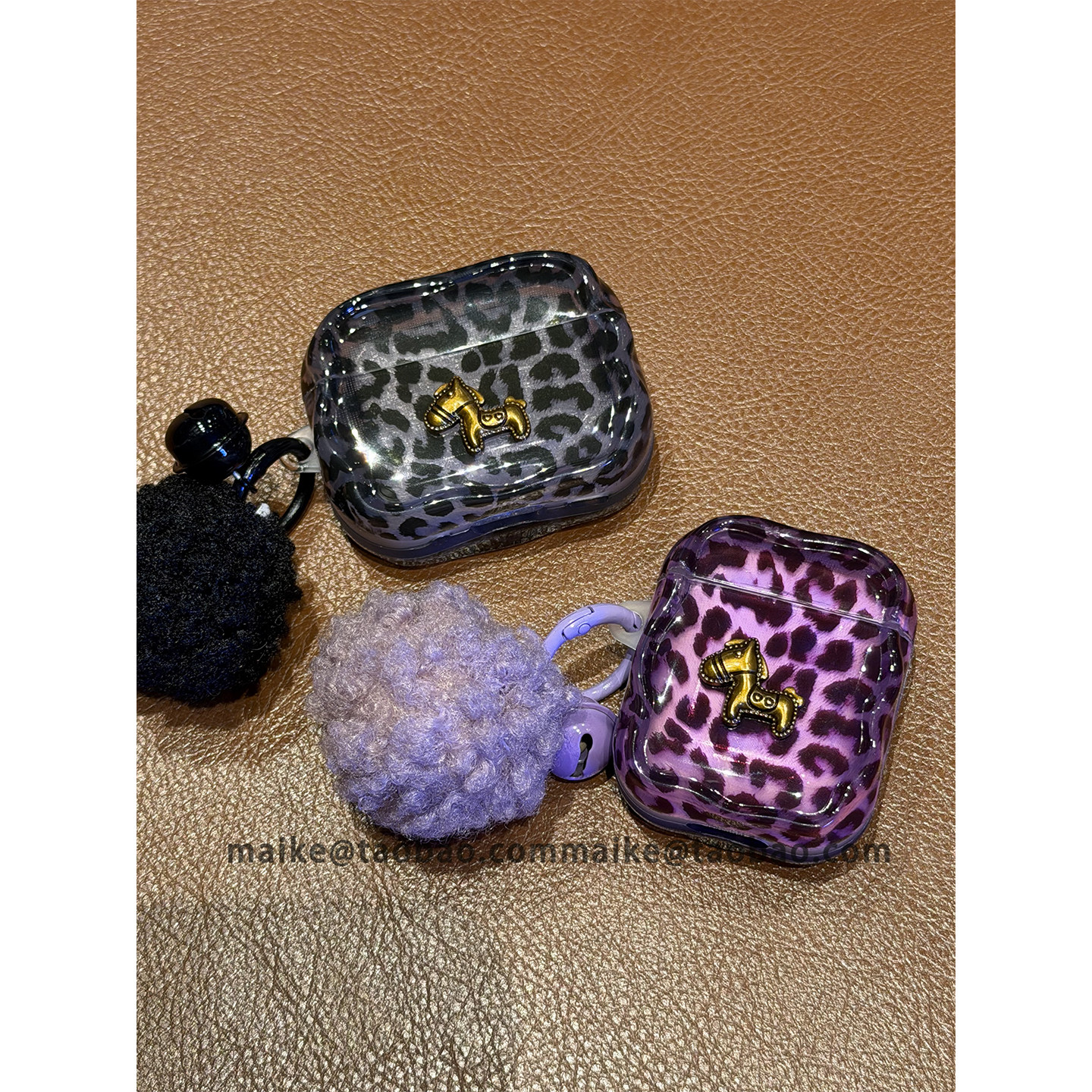 网红豹纹新年立体小金马适用AirPods4代耳机壳苹果AirPodsPro3代无线蓝牙1/2/3代软硅胶Pro2防摔Pro三代女款,3C数码配件,耳机保护套,淘宝优惠券,粉丝福利购,淘宝优惠卷