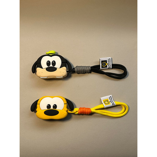 卡通可爱呆萌趣味高飞布鲁托适用苹果无线蓝牙AirPods4代耳机壳软AirPodsPro三代硅胶AirPods1/2防摔3代女款