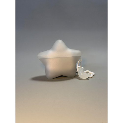 ins原创韩系个性银灰星星适用AirPods4代耳机壳苹果无线蓝牙AirPodsPro三代软1/2/3代硅胶Pro2代女款Pro3代套