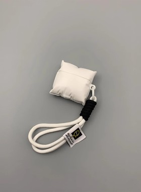 个性超火趣味白色枕头适用华为pro4蓝牙freebudsclip2耳机壳7i软freeclip/4/5i硅胶Pro3/2保护se3防摔SE2女款