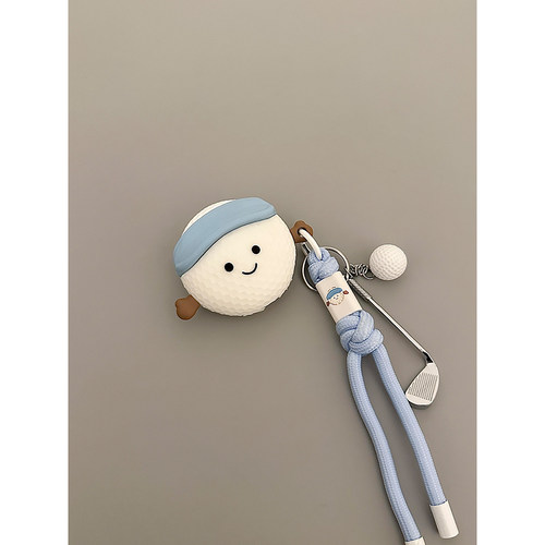 jellycat趣味可爱高尔夫球适用苹果AirPods4代耳机壳AirPodsPro三代软AirPods1/2硅胶pro2保护套AirPods3代女
