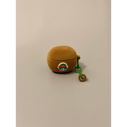 创意个性趣味仿真猕猴桃适用华为pro4蓝牙freebuds6耳机壳软freeclip/4/5i硅胶Pro3/2保护套se3防摔SE2/4E女