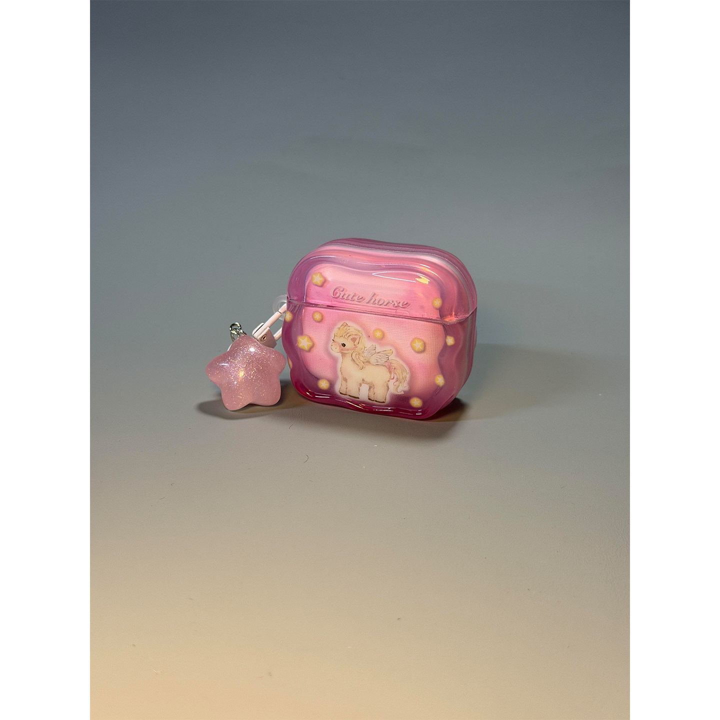 少女心果冻粉可爱小马驹适用AirPods4代耳机壳苹果AirPodsPro3代无线蓝牙1/2/3代软硅胶Pro2防摔Pro三代女款,3C数码配件,耳机保护套,淘宝优惠券,粉丝福利购,淘宝优惠卷