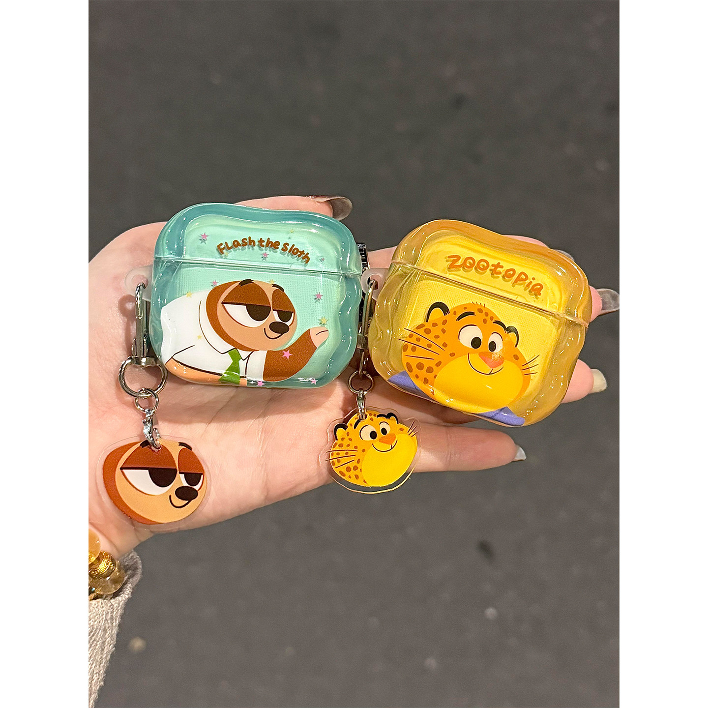 疯狂动物城卡通豹子警官树懒适用AirPods4代耳机壳苹果AirPodsPro3代蓝牙1/2/3代软硅胶Pro2防摔Pro三代女款,3C数码配件,耳机保护套,淘宝优惠券,粉丝福利购,淘宝优惠卷