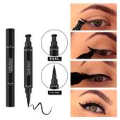 Eyeliner Stamp Black Pencil Liquid Liner Eye End Pen 眼线