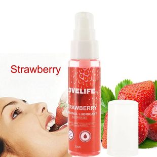 for Water Strawberry Edible Flavor Lube Lubricant Sex