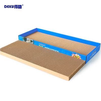 Pet Cat Scratching Corrugated Board Scratcher Bed Pad 猫抓板