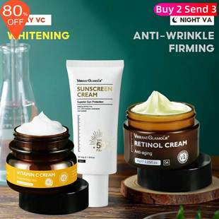 Sunscrean Aging Face set Anti Cream 3PCS Retinol Moisture