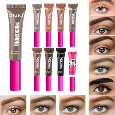 Eyebrow Tinted Gel 9 Color Henna Eye-Brow Cream Safe Styling