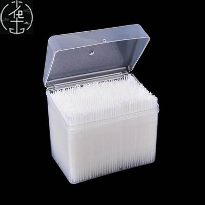 1 Box=1100pcs 2 Way Interdental Brush Tooth Pick Plastic Den