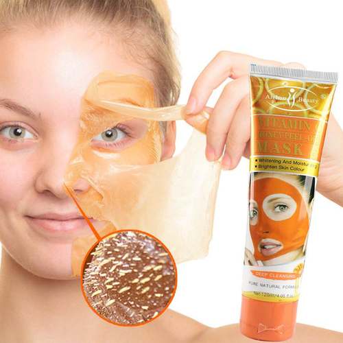 Vitamin C Moisturizing Peeling Mask Gentle Oil Control Face