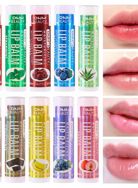 DNM Fruity Moisturizing Lip Balm primer Improves dullness 18