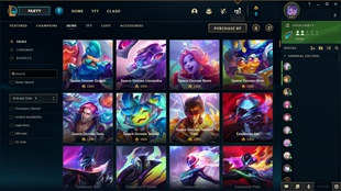 美服欧服澳服英雄lol联盟T2 1820rp专用皮肤商城在售自选七天发货