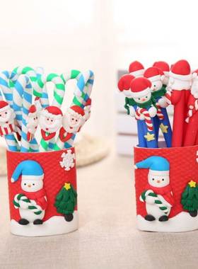 Santa Claus Snowman Student Gift Christmas Pen圣诞礼品笔
