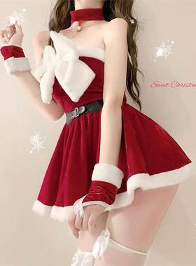 Women's sexy Christmas costumes for performances圣诞服装