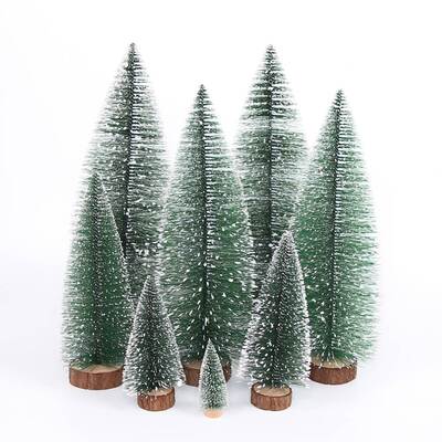 迷你圣诞树White party Mini Christmas Tree Desktop Decoration