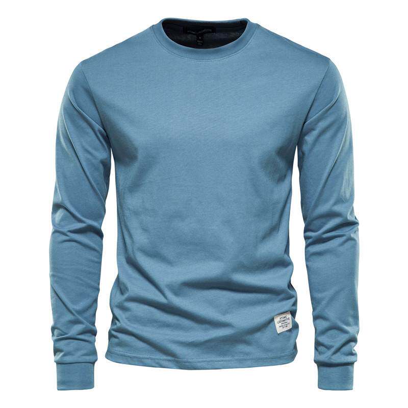 Men's long sleeve T-shirt shirt jacket男式大码上衣纯棉T