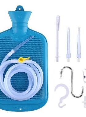 2L Enema Bag Kit Reusable Silicone for Men Women Hygiene Rec