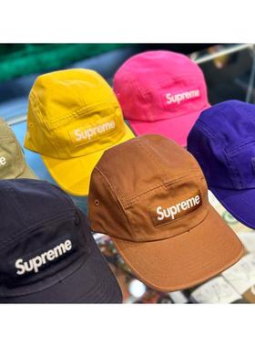 washed chino twill camp cap 黄色 紫色 弯沿 棒球帽露营帽子