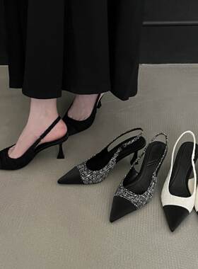 Summer Single Shoes with High Heels Heels Women's Sandal