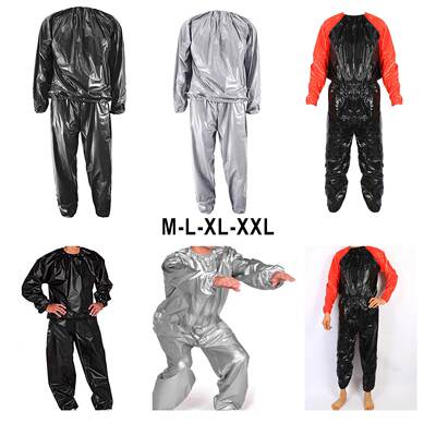 2021Unisex Sauna Suit Heavy Duty Fitness Weight Loss Sweat
