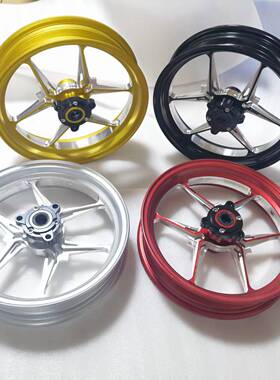 小牛电动车改装轮毂10寸12寸N1S小龟3孔009A8铝合金轮毂三角非PDS