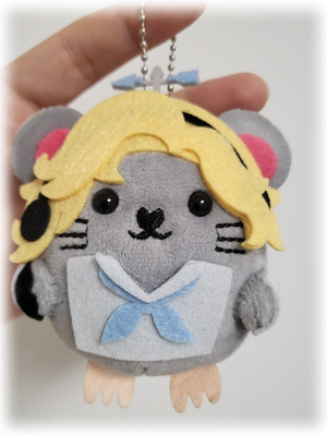 第五人格气象家鼠鼠可爱钥匙扣