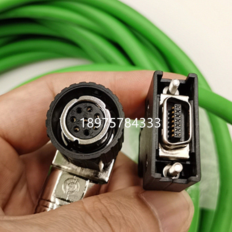 西门子V90编码器信号电缆线1FL6062系列6FX3002-2DB10-1AF0连接线